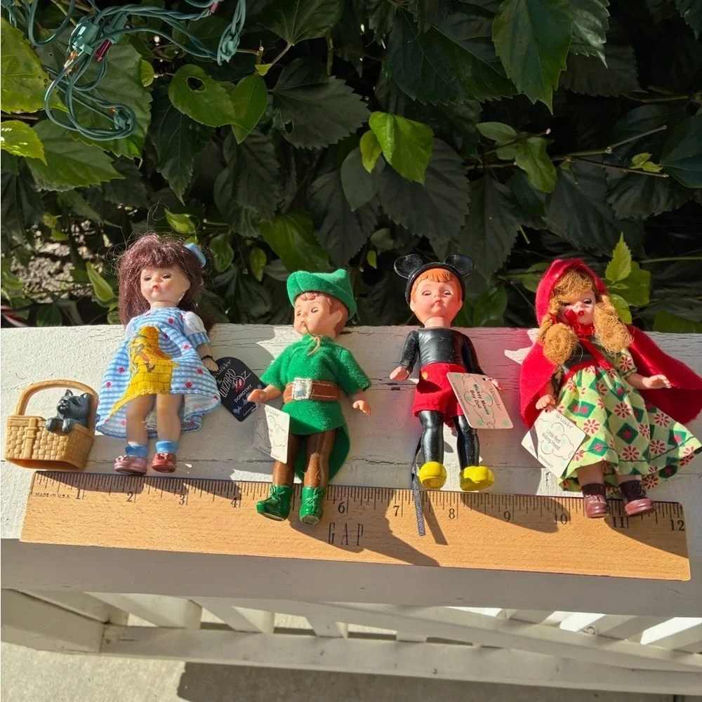 Set of 4 Madame Alexander Happy Meal Dolls from 2002